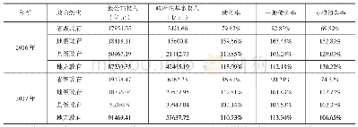 《表2 2016-2017年我国省级、地级和县级政府的财政收入与债务率》