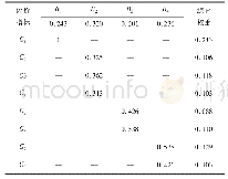 表2 改进熵权法计算的指标权重排序表