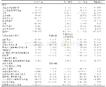 《表6 黑石集团资产负债结构（万美元，2018)》