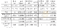 《表2 围岩及支护结构物理力学参数》