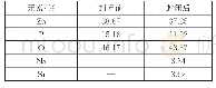 表5 封闭前后磷化膜的成分