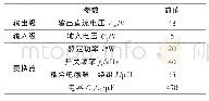 《表1 仿真和实验参数：集成开关耦合电感升压-反激变换器》