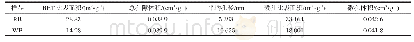 《表2 RB和WB的BET比表面积数据表》