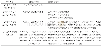 表2 无形资产结构评价指标的基本分类