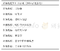 表3 原发性肝细胞癌的类型