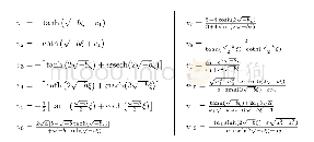 表4:方程(6)的解，其中,α>0,ε=±1,c1,a1,a2∈R