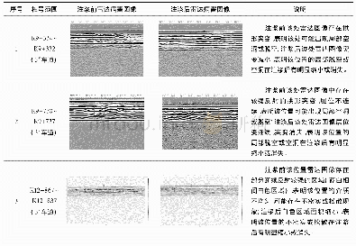 表2 探地雷达检测结果：广州机场高速公路沥青路面基层脱空处治效果评价