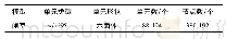 表1 上闸首有限元模型信息