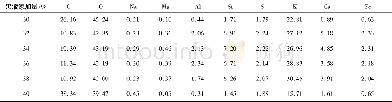 《表6 黑液型煤燃烧后灰分的元素组成》