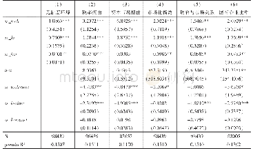 《表4 制度环境影响空间溢出路径的回归分析结果》