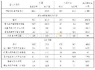 《表2 部分合作区的产值与就业状况 (单位:亿美元)》