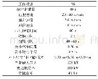 表1 整机主要技术参数：自行式集装箱翻转车设计