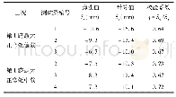 表7 主要测点挠度校验系数表