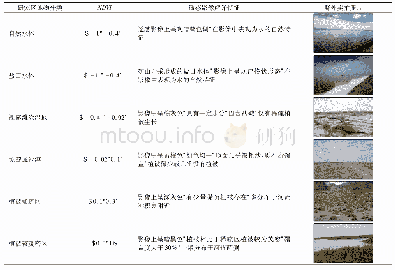 表1 自然环境要素分级：察尔汗盐湖演变趋势及驱动力分析