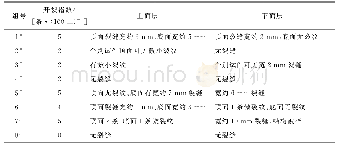 《表2 各组路面结构芯样表面形态汇总》