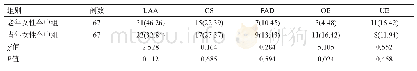 表1 青年女性卒中组与老年女性卒中组CISS分型比较[例(%)]
