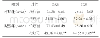 表4 SAS、SDS评分对比（±s，分）