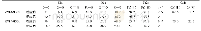 《表1 Fe0负载生物炭(300,500℃)C1s、O1s、Fe2p、Cr2p结合态XPS分析》