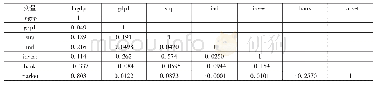 表6 主要变量相关分析结果