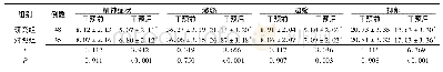 《表2 干预前后两组患者NOSIE评分比较 (分，±s)》