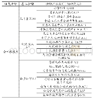 表1 乡村治理质量的“资源”维度指标