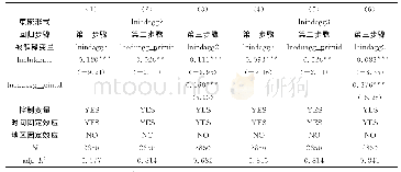 《表6 人口少子化通过基础教育资源布局对第二、三产业集聚影响的检验结果（中介效应模型）》