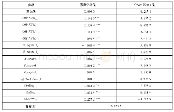 表4 2SLS第一阶段回归结果