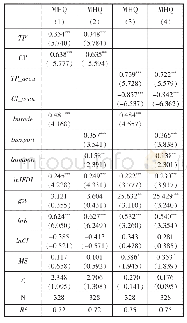 表4 稳健性检验：科技创新的其他度量