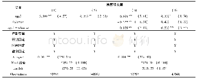 《表5 测量误差稳健性检验》