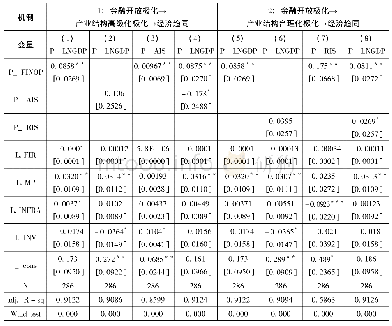 《表5 稳健性估计结果(极化视角)》