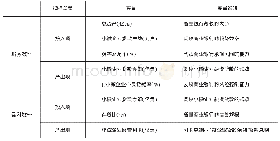 《表1 变量解释：五大商业银行支持小微企业融资的效率研究——基于普惠金融视角》