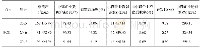 《表2 指标数据统计：五大商业银行支持小微企业融资的效率研究——基于普惠金融视角》