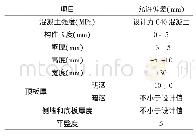 表3 允许偏差及实测项目