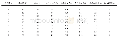 表1 有限元模型参数：基于板-梁理论的桁架拱整体稳定分析