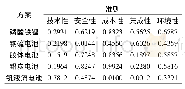 表3 独立排序评价：海岛军用微网储能电池适用性评价模型与方法