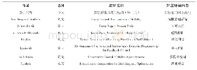 《表1 智能控制课程知识点对应的中英文教材和参考书选择》