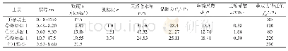 《表2 土层物理力学参数》