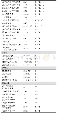 表3 方案二处理量10tph热工计算