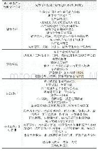 表5 城市建设适应气候变化行动方案项目内容