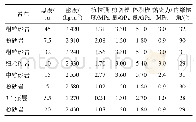 《表1 岩层物理力学参数：陕蒙接壤深部矿区区段煤柱诱冲机理及其防治》