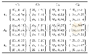 《表5 聚合的集体评价矩阵T》