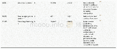 Table 2 Panel of the 24 genes investigated