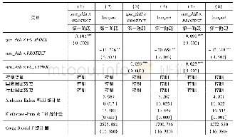 表6 工具变量检验与估计结果