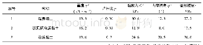 《表1 土层计算参数：水平定向钻扩孔施工工艺对堤防安全稳定的有限元分析》