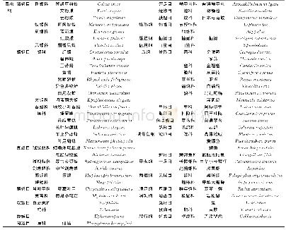 《表1 南口采石废弃地动物物种组成》