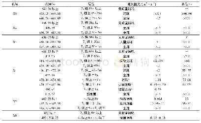 《表3 钻孔简易水文观测统计表》