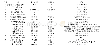 《表1 106煤矿项目主要技术经济指标评价表》