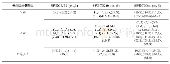 表2 SPECK型算法积分区分器的轮数(32/48/64比特分组)