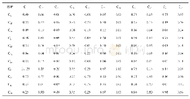 表2 未加权超矩阵：基于ANP的煤炭企业绿色营销绩效指标评价研究