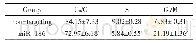 表1 乳腺癌MCF-7细胞周期结果Tab 1 Cell cycles of MCF-7 cells in the two groups